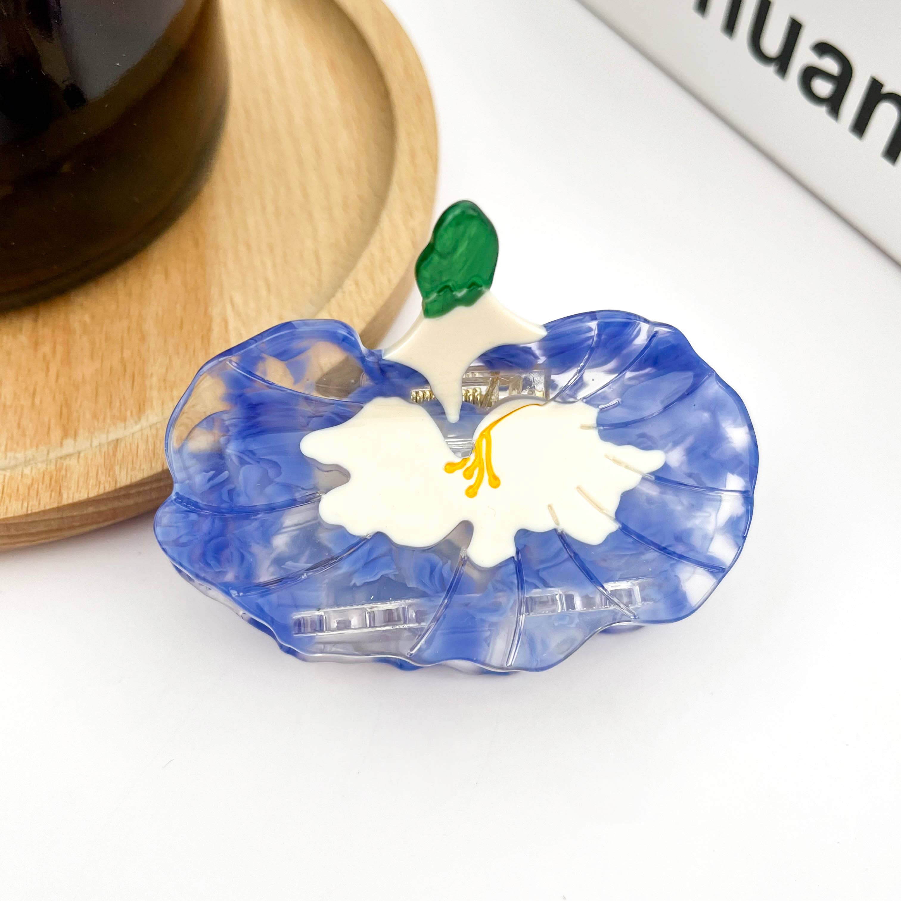 Hårklip • Syrisk Rose • Blå