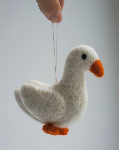 Julepynt • Gås • Uld