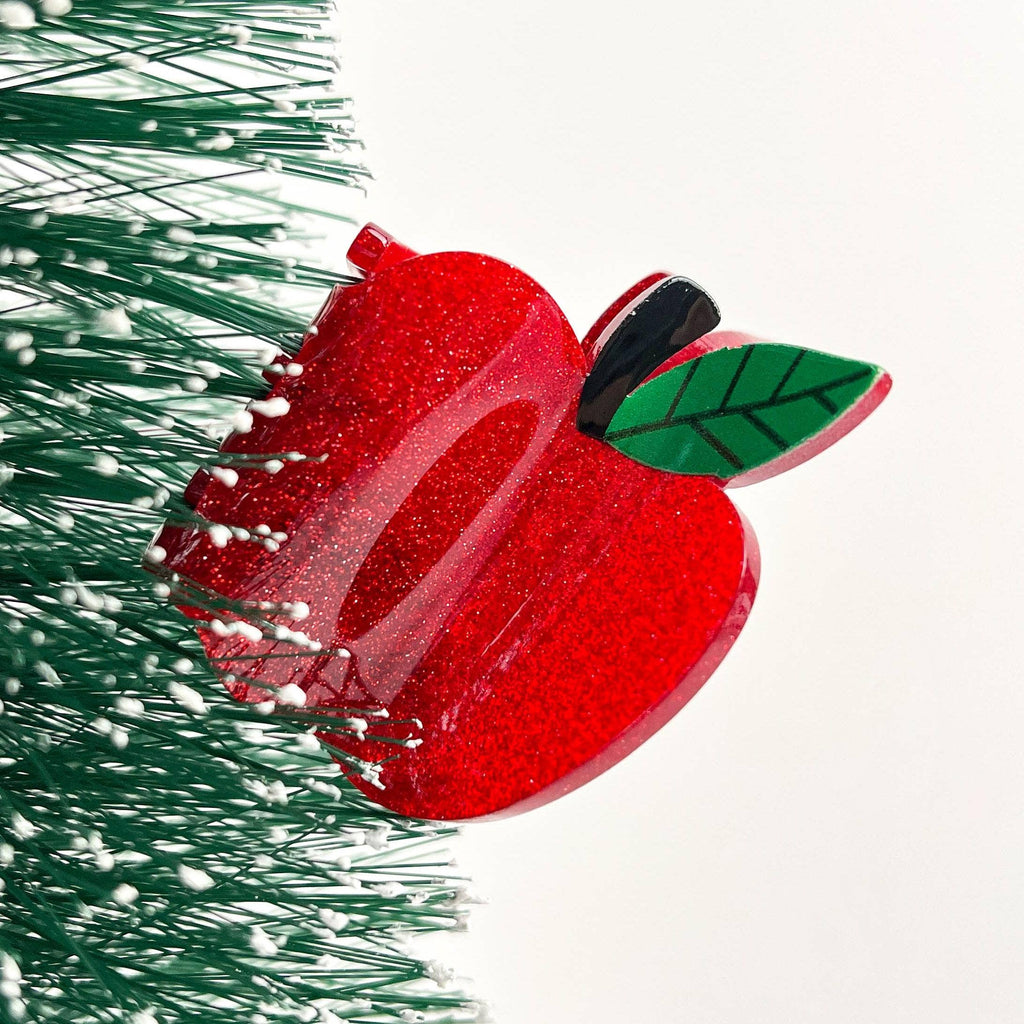 Hårklip • Rødt æble