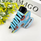 DORA medium hair clip with a playful school bus design, suitable for securing medium-length hair.