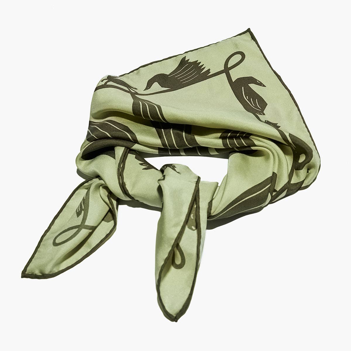 Tørklæde • Artiskokblomst • Silke