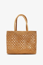 Taske • Palmeblade • Natur • Stor