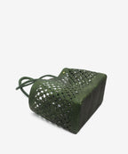 Taske • Palmeblade • Grøn • Medium