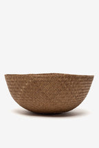 Skål • Palmeblade • Iraca • Brun • Assorteret