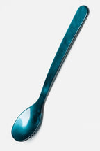 Heim Söhne Ske Lille petroleum spoon with a sleek design, featuring a polished petrol-colored finish.