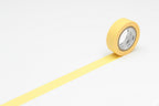 MT Tape washi-tape • Tamago • Pastelgul • 15 mm