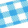 MT Tape washi-tape • Blå gingham • 15 mm