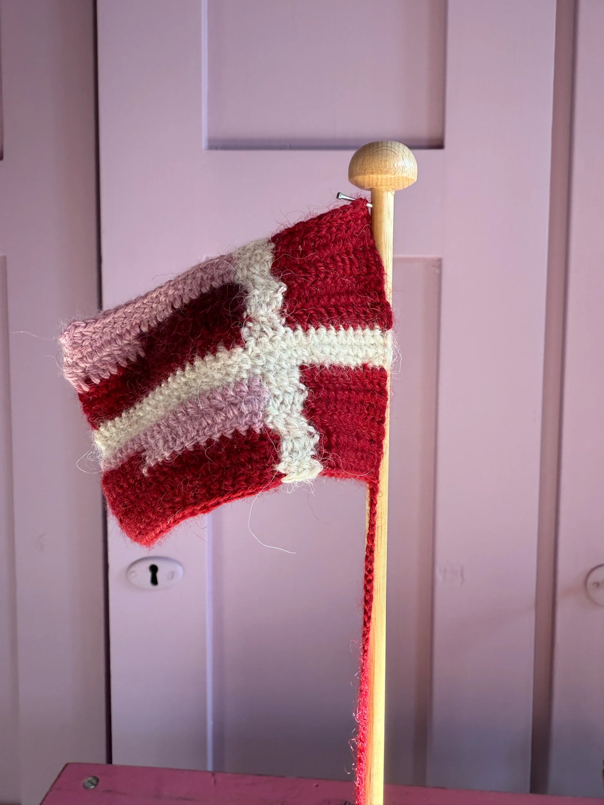 Crème de la crème à la Helle Bordflag • Hæklet