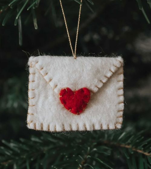 Julepynt • Brev • Uld