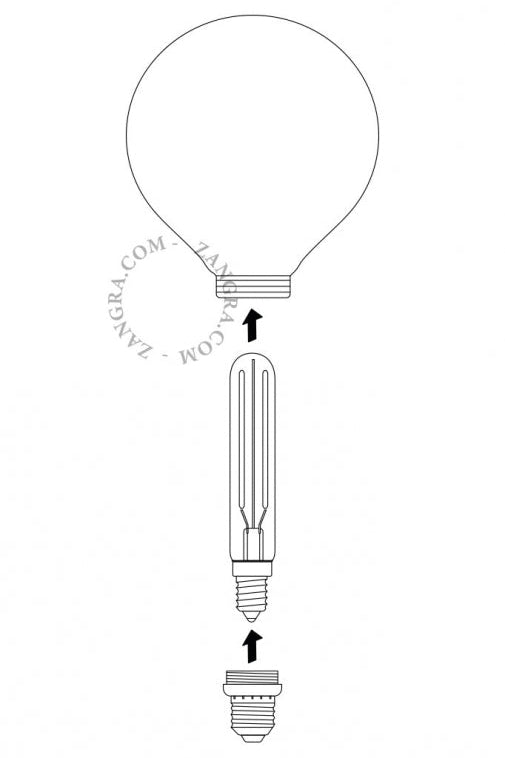 Opal 125 • LED bulb • 4W 