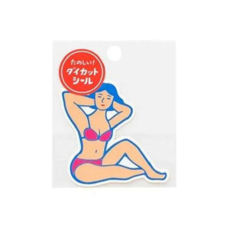 Klistermærke • 7 cm • Bikini • DORA