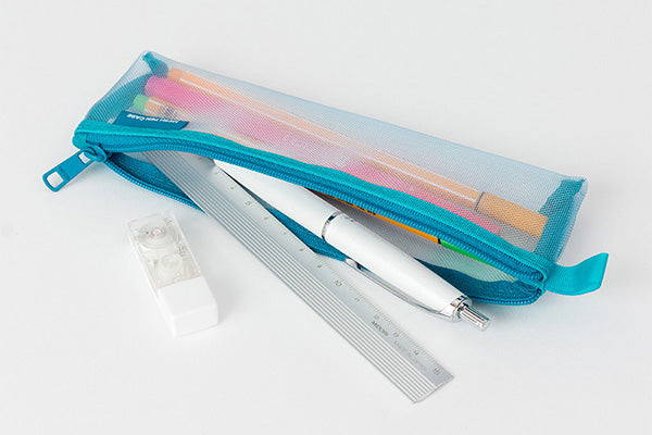 Penalhus • Transparent • Blå