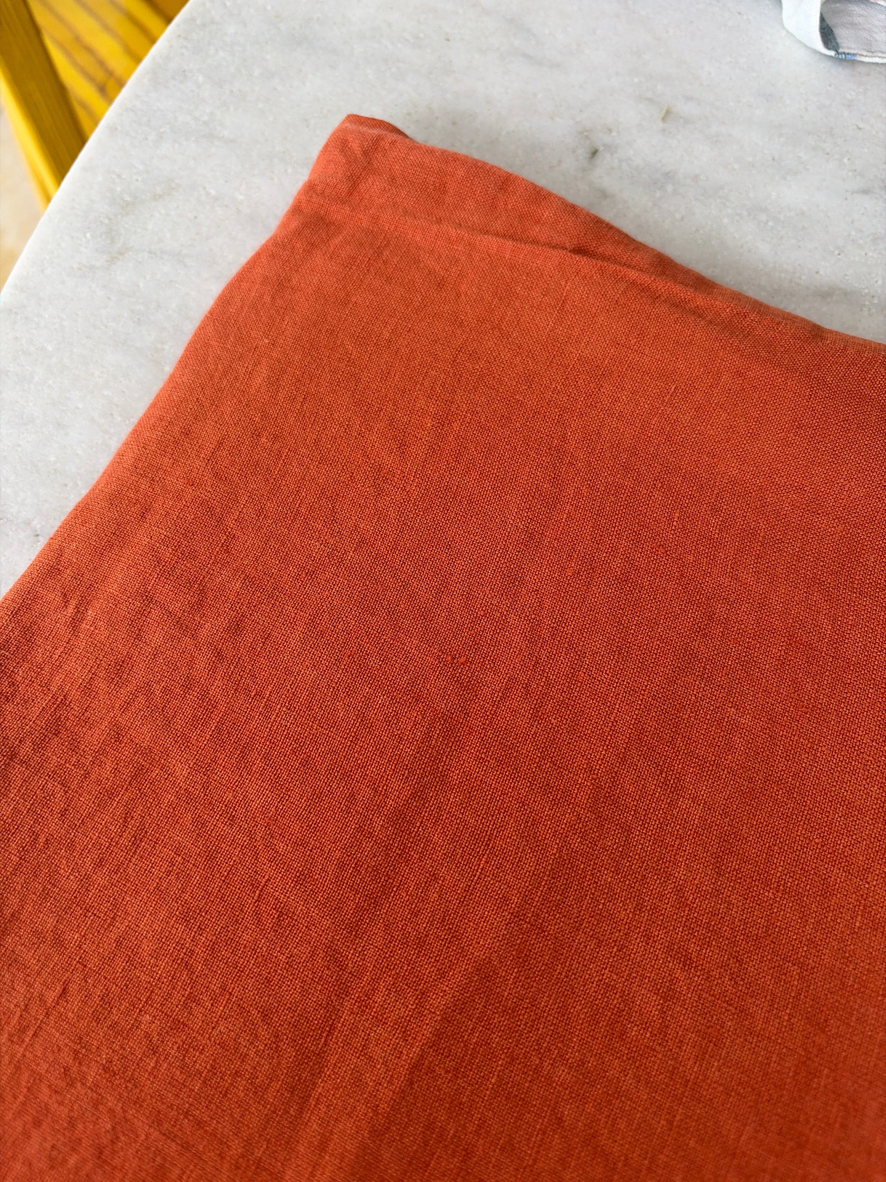 Pudevår • Hør • Lille • Carotte • Mørk orange - DORA