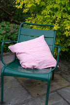 Pudevår • Hør • Mellem • Carreaux Rose • Rosa tern - DORA