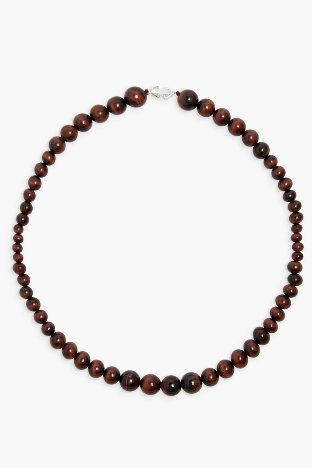 Halskæde • Emberly • Tigerøje & Sølv