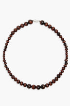 Halskæde • Emberly • Tigerøje & Sølv