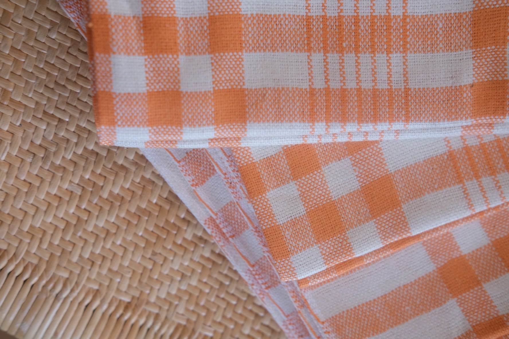 Vintage • Viskestykke • Orange tern - DORA