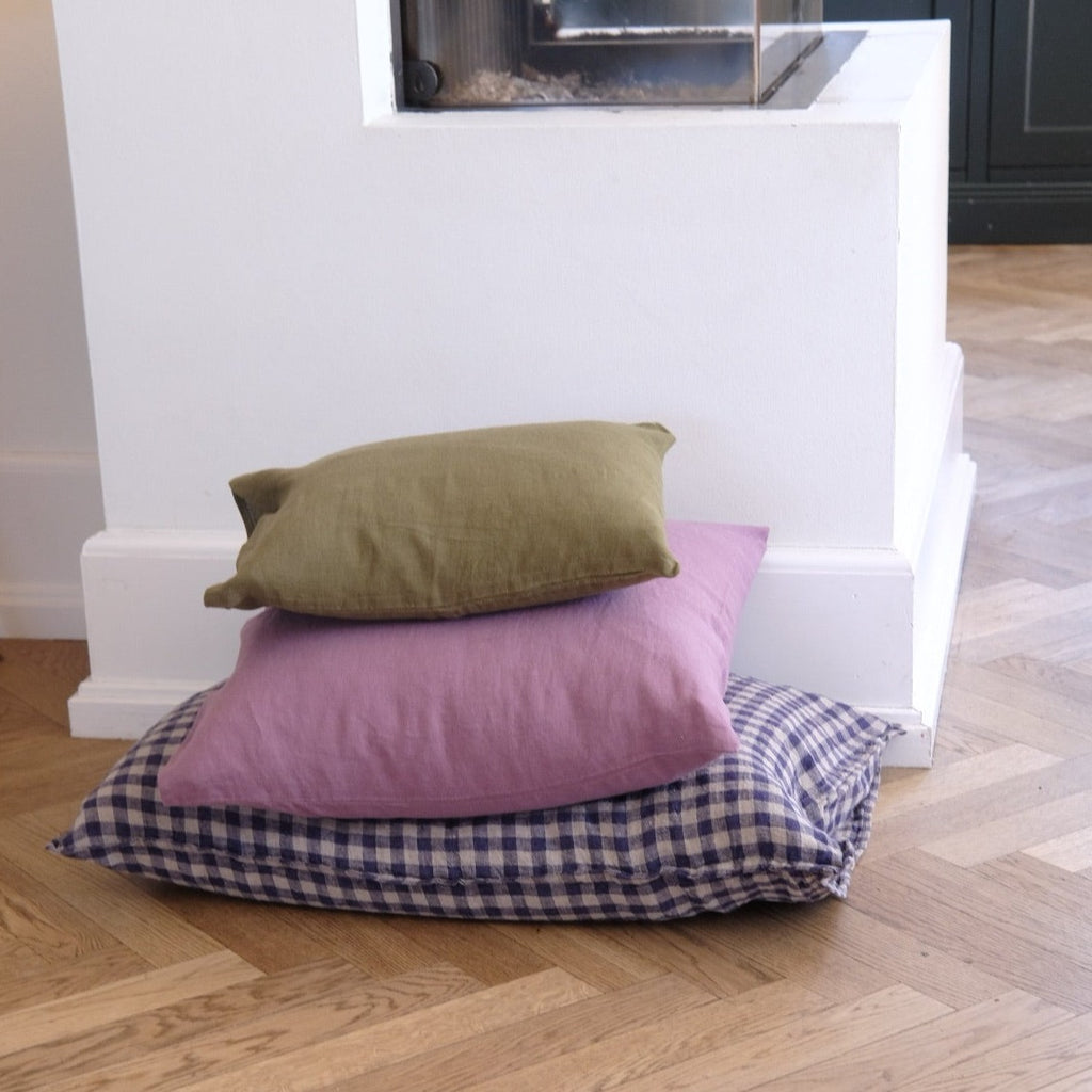 Pudevår • Hør • 30x40 • Vert Mousse • Mosgrøn