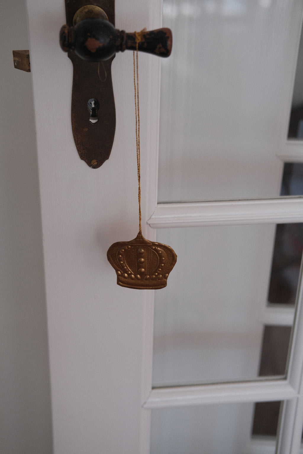 Julepynt • Messing • Krone