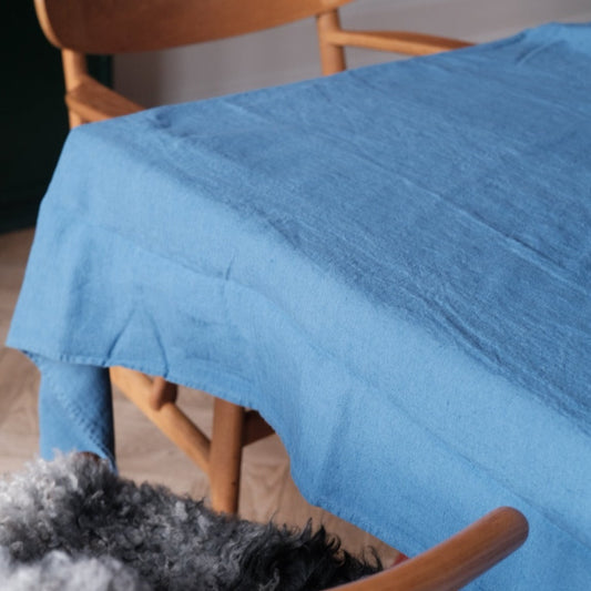 Table cloth • Linen • 140 x 250 cm • Blue Atlantique • Blue