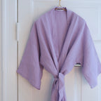 Kimono • M • Vaffelvævet • Lilla