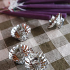 Julepynt • Lysestage til Juletræet • Sølv • 10 stk