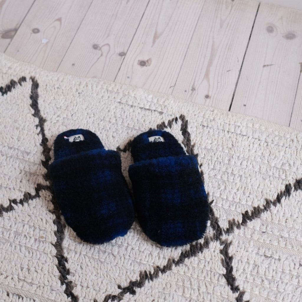 Hjemmesko • Lammeskind • Blå tern
