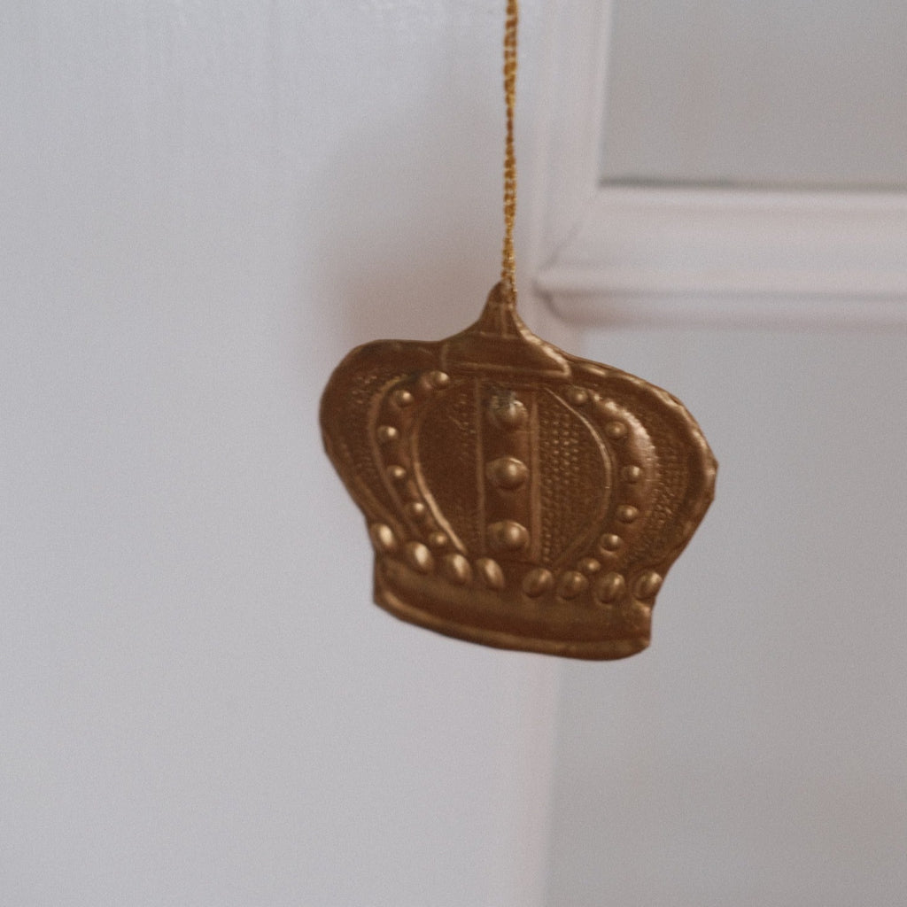 Julepynt • Messing • Krone