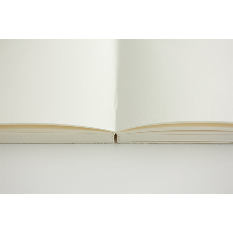 Midori B6 blank notesbook with MD paper, featuring a minimalist design and smooth pages for writing and note-taking.