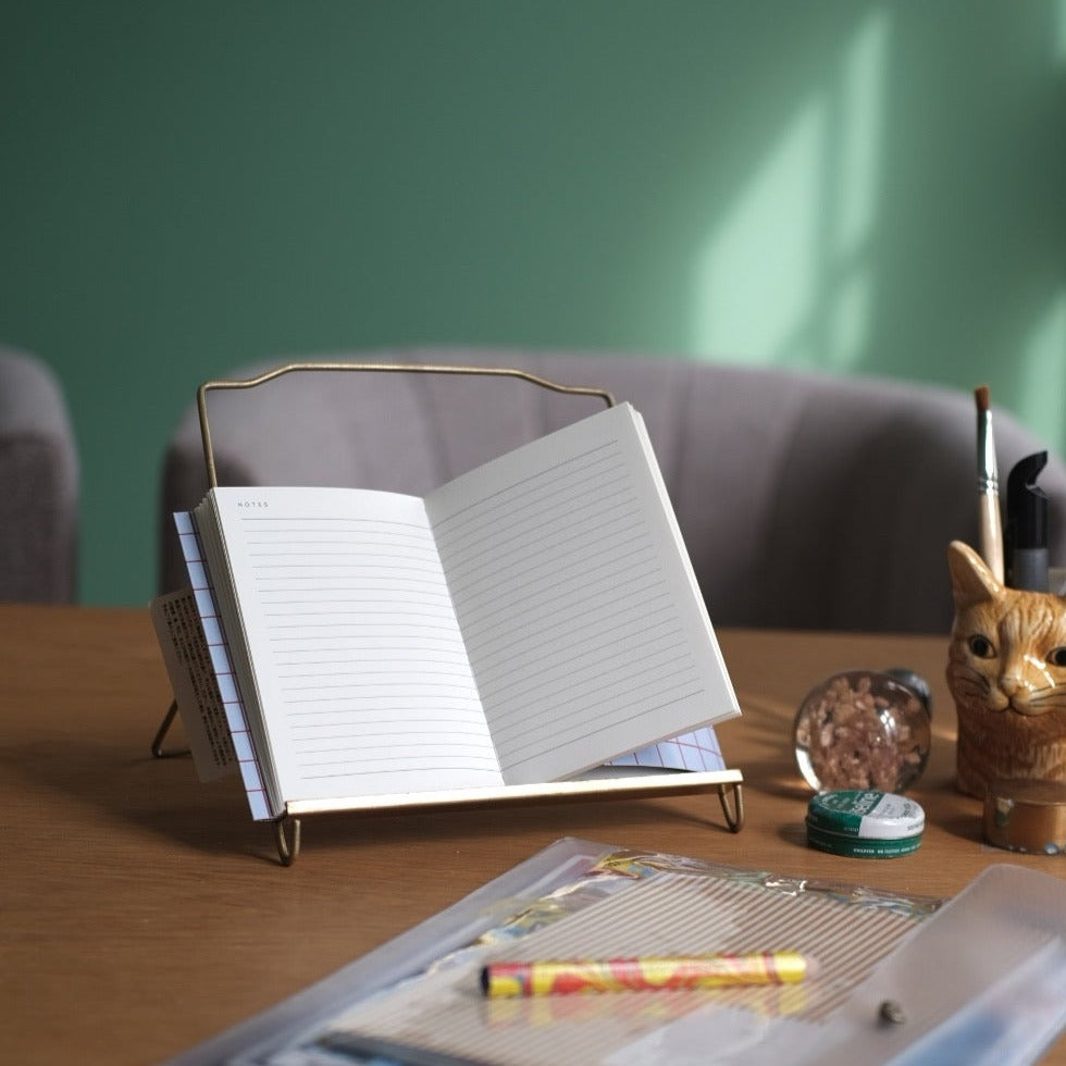 Ipad • Book Stand • Brass