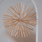 Julepynt • Dekoration • Strå • 12 stk