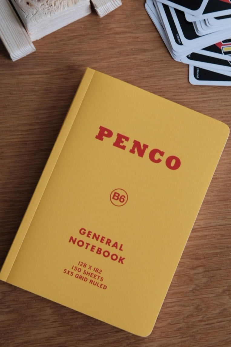 Notesbog • B6 • Gul