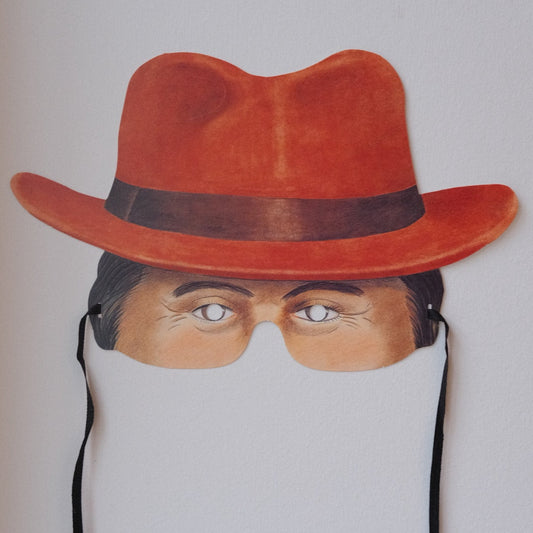 Maske • Fest • 20'er Mand med Rød Hat