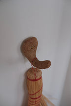 Håndlavet Knage • Enkelt • Brun • Stor