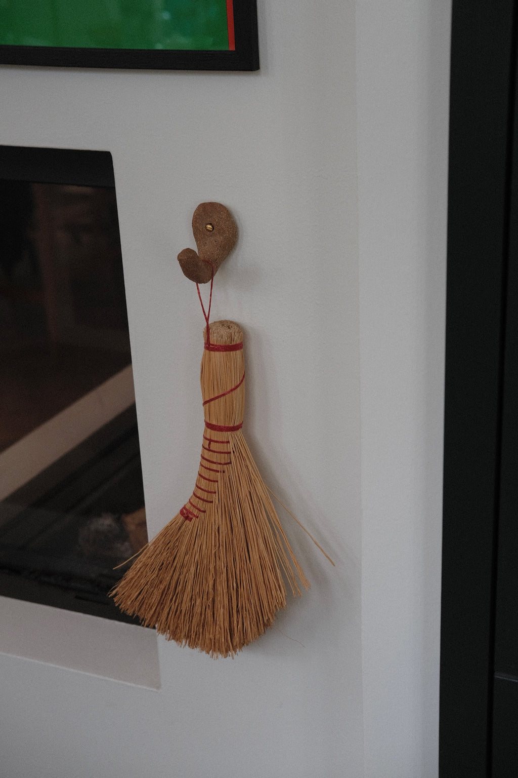 Håndlavet Knage • Enkelt • Brun • Stor