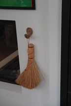 Håndlavet Knage • Enkelt • Brun • Stor