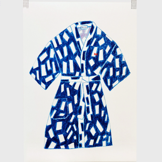 Plakat • A3 • Kimono Blue