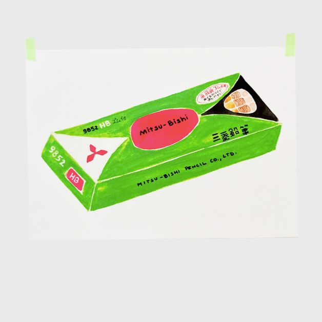 Plakat • A3 • Mitsu-Bishi Pencil Box