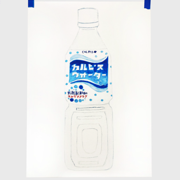 Poster • A3 • Calpis Bottle