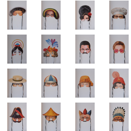 Maske • Fest • 20'er Mand med Sixpence