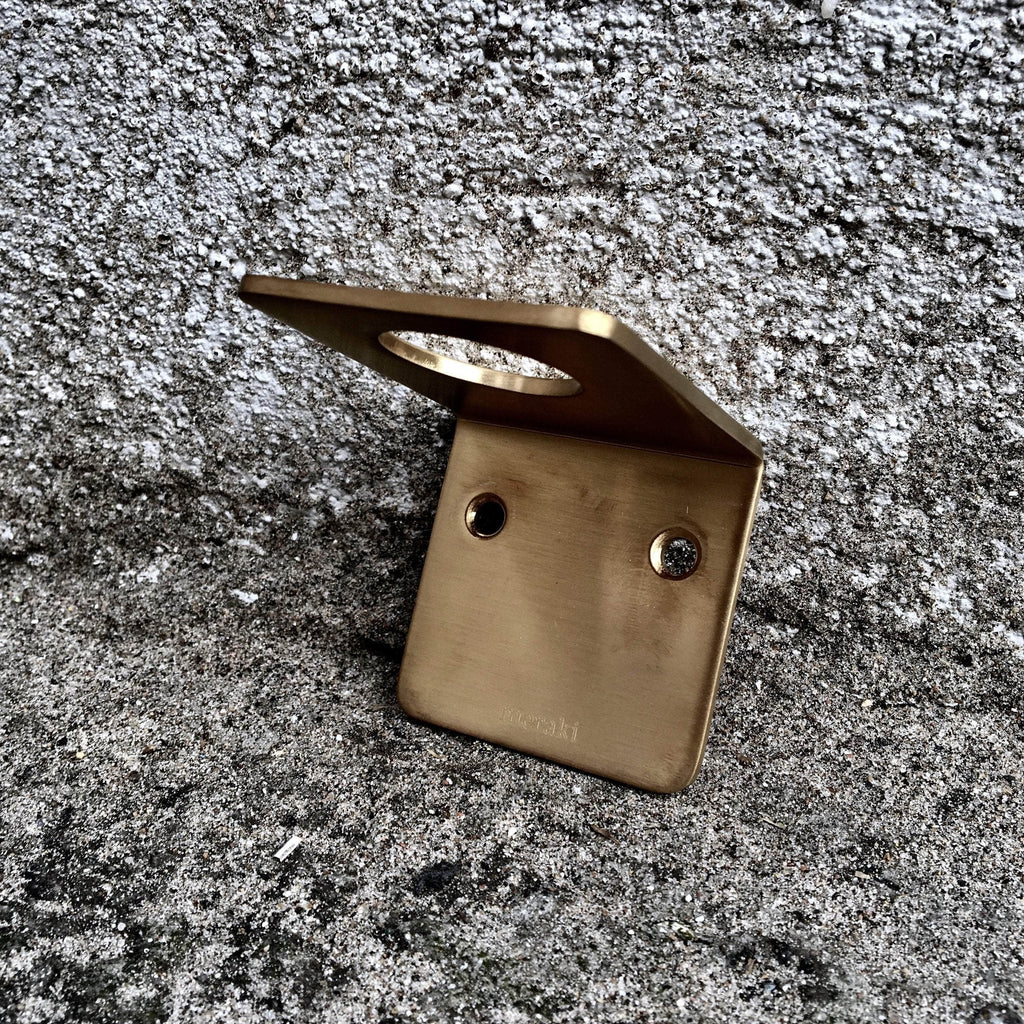 Meraki Badeværelse Vægophæng til dispenser // Messing