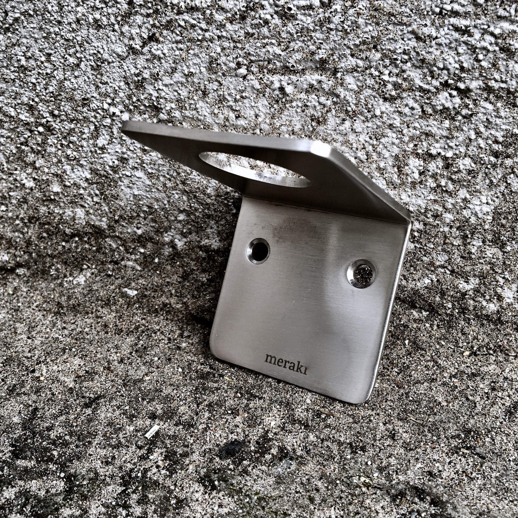 Meraki Badeværelse Vægophæng til dispenser // rustfrit stål
