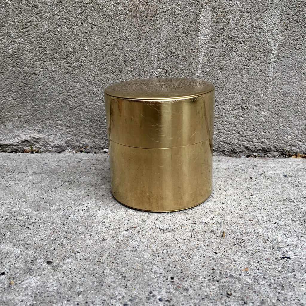 Syuro Dåse Håndlavet dåse // lille // messing