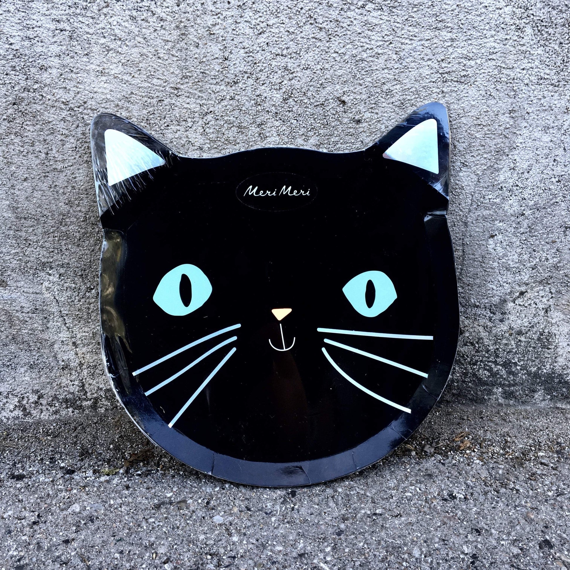 Meri Meri halloween Halloween // Black Cat Tallerken