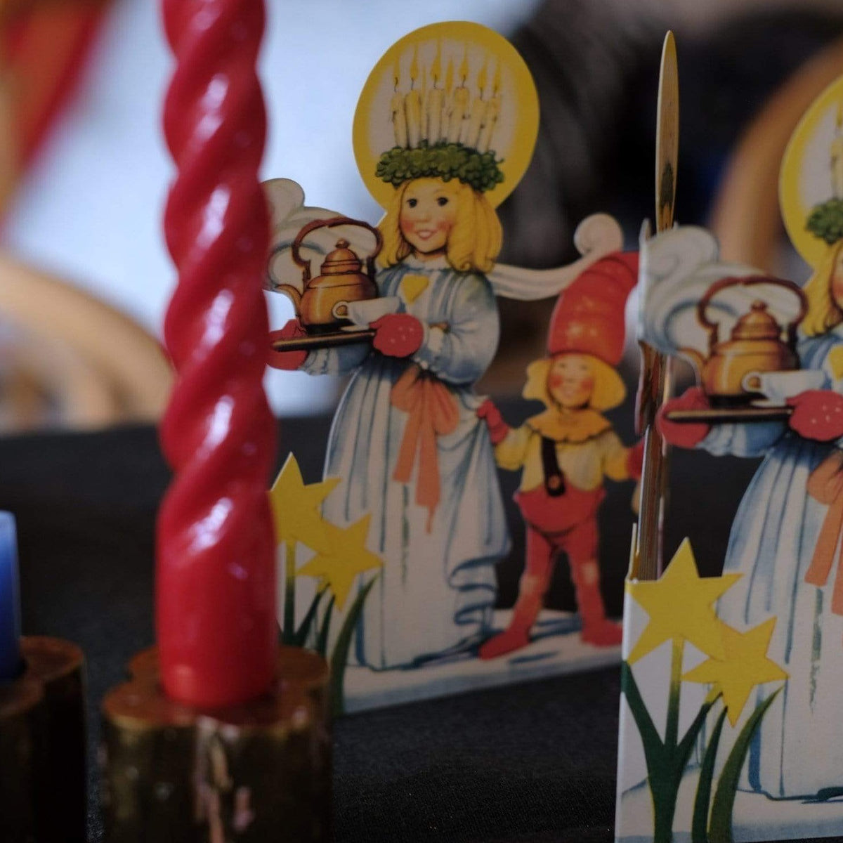 DORA JUL Jul Julepynt • Papirguirlande • Lucia