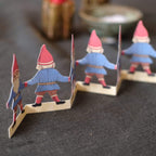DORA JUL Jul Julepynt • Papirguirlande • Nisse