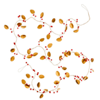 bungalow JULEDEKORATION Juledekoration • Guirlande • Gyldne Rønnebær