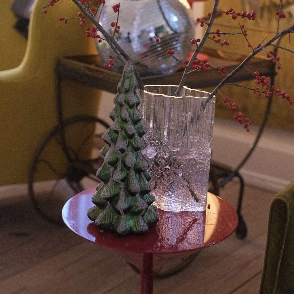 DORA JUL JULEDEKORATION Julepynt • Glasjuletræ 30cm