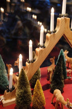 DORA JULELYS Svensk Julestage • Træ • 11 lys