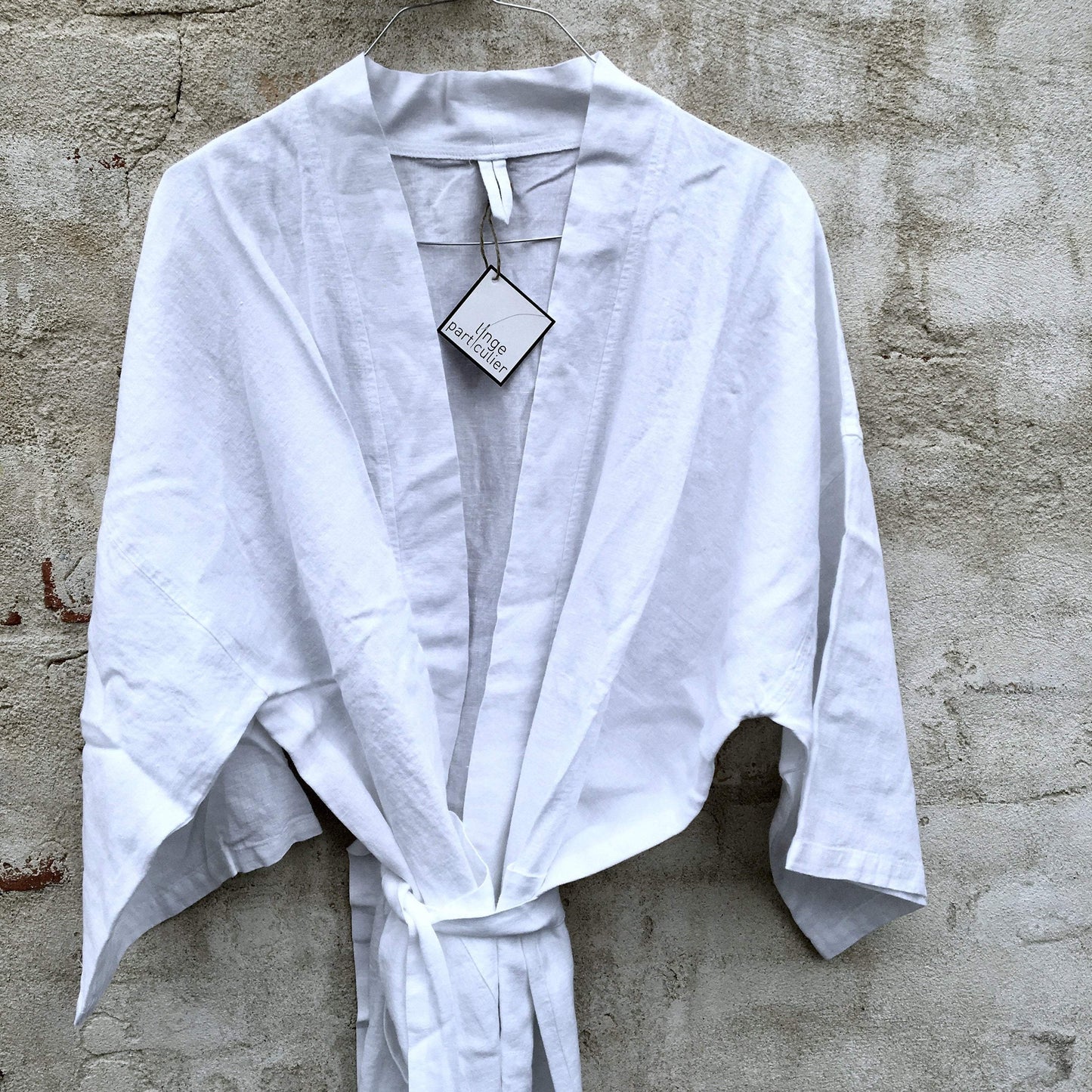 Linge Particulier Loungewear Kimono // XL // Blanc Optic